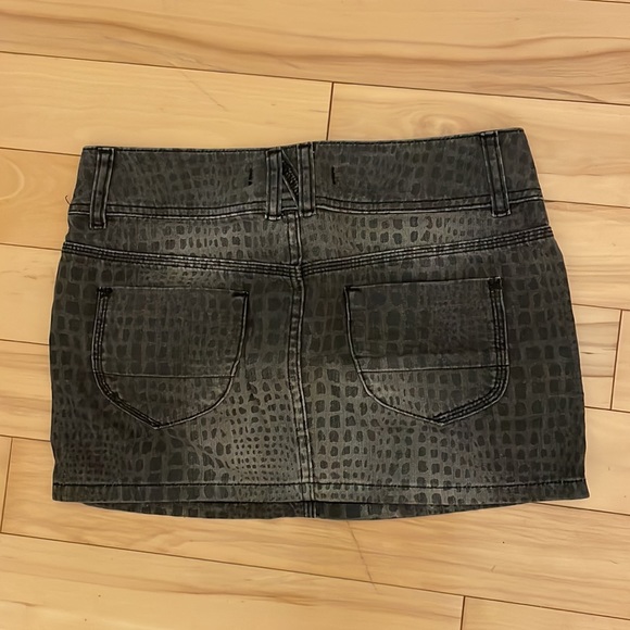 TRF Denim Luxury sexy mini skirt - Picture 4 of 4
